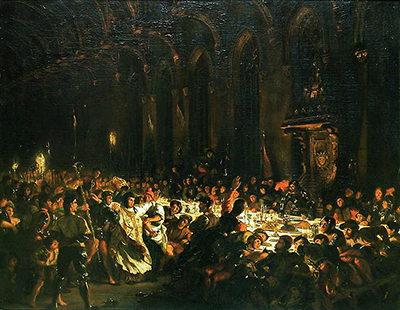 The Assassination of the Bishop of Liege Eugene Delacroix